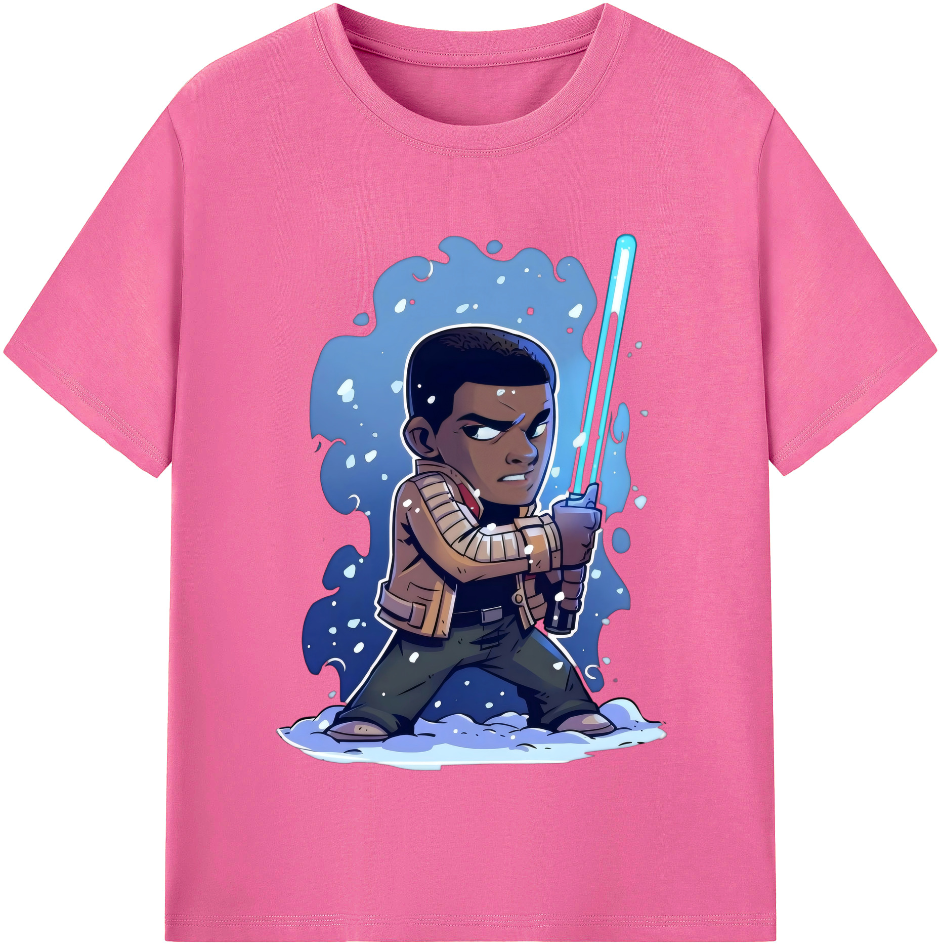 （画像用） スター・ウォーズ Star Wars レディースカジュアルプリントTシャツ（綿100％）
